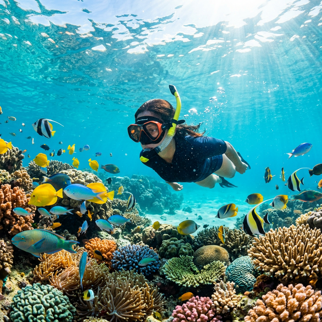 Snorkelling in Bentota